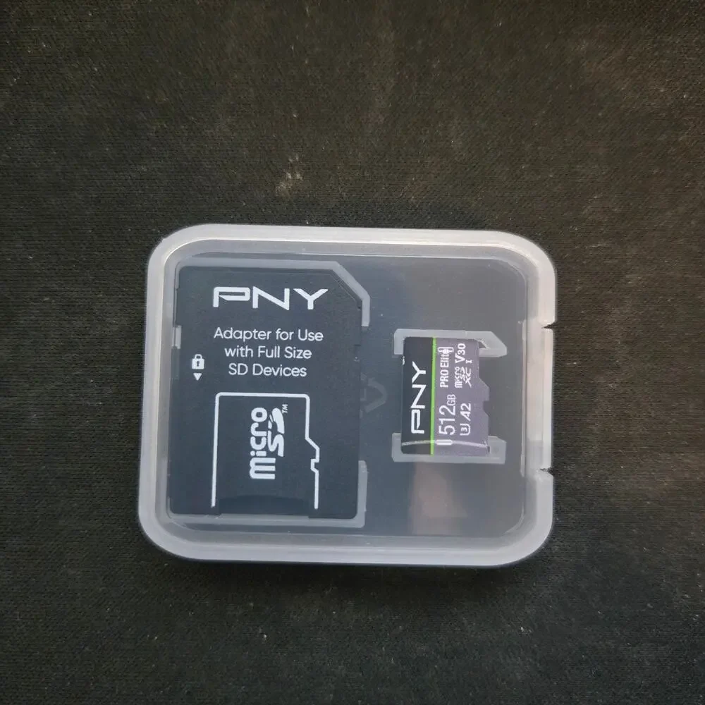 PNY 512GB PRO Elite Prime™ C10 U3 V30 A2 microSDXC Flash Memory Card (G1-1032)